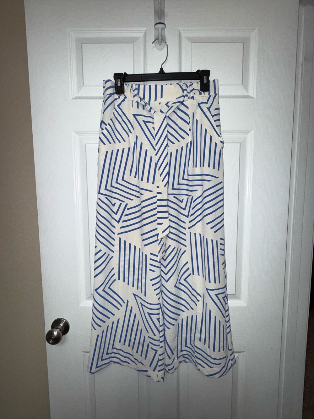 Wide Leg High Waisted Flowy Pants with Pockets